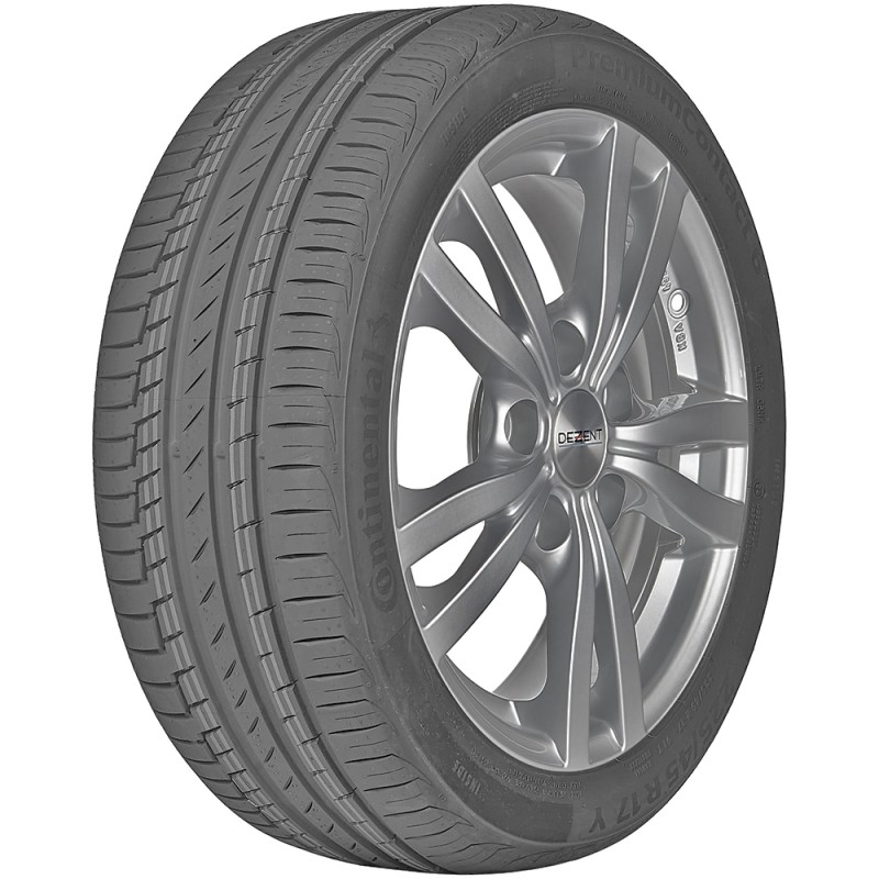 opona samochodowa letnia Continental PREMIUMCONTACT 6 w rozmiarze 205/40R18 z indeksem nośności 86 i prędkości W - widok z boku