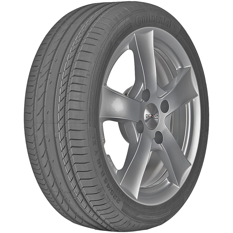 opona samochodowa letnia Continental CONTISPORTCONTACT 5 w rozmiarze 255/35R19 96Y - widok z boku