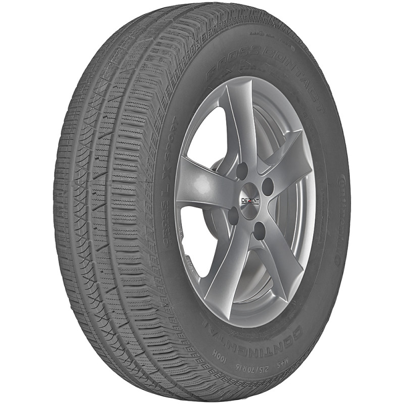 opona samochodowa letnia Continental CONTICROSSCONTACT LX SPORT w rozmiarze 255/55R18 105H - widok z boku