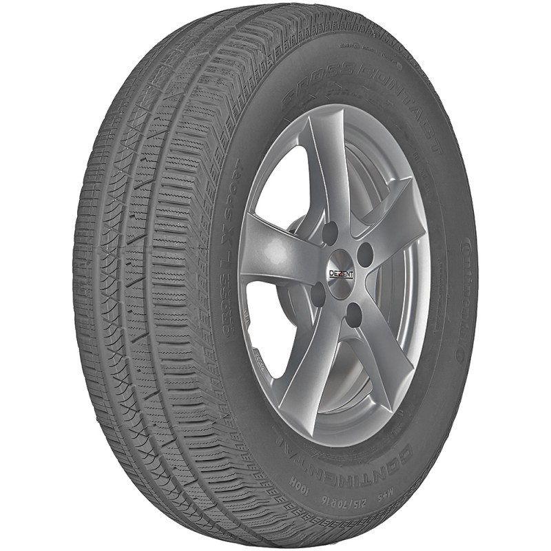 opona samochodowa letnia Continental CONTICROSSCONTACT LX SPORT w rozmiarze 265/45R20 104W - widok z boku