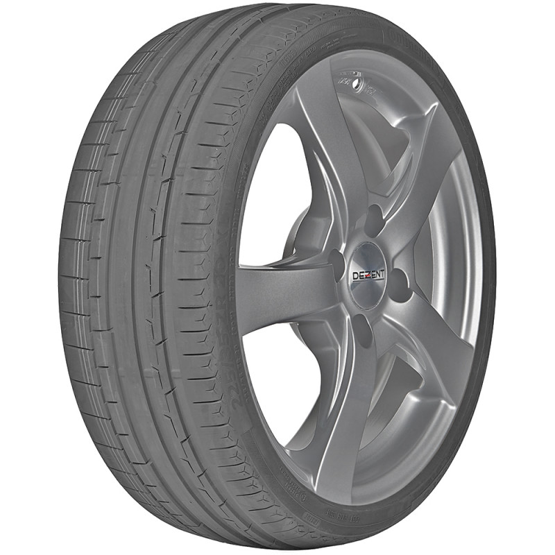 opona samochodowa letnia Continental SPORTCONTACT 6 w rozmiarze 325/25R21 z indeksem nośności 102 i prędkości Y - widok z boku