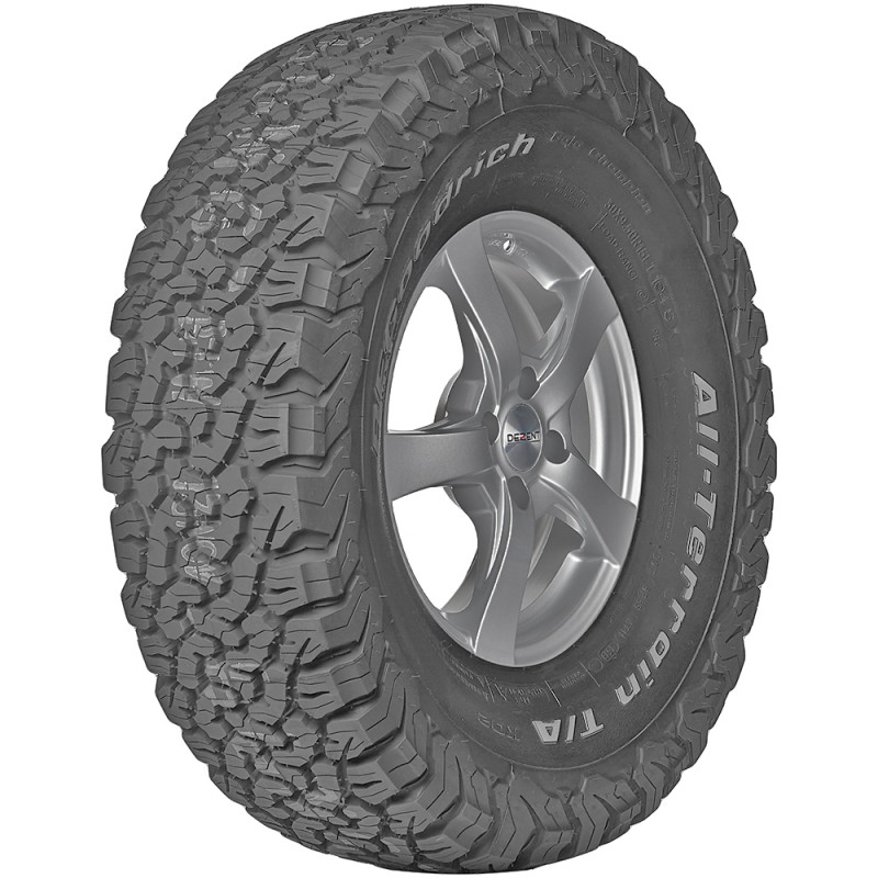 opona samochodowa letnia BFGoodrich ALL TERRAIN T/A KO2 w rozmiarze 35X12.50R18 118R - widok z boku