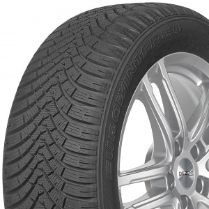 opona osobowa Falken EUROWINTER HS01 w rozmiarze 245/55R17 z indeksem nośności 106 i prędkości V - wycinek