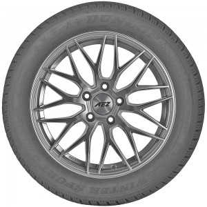 opona osobowa zimowa Dunlop WINTER SPORT 5 w rozmiarze 215/50R17 z indeksem nośności 91 i prędkości H - widok z profilu