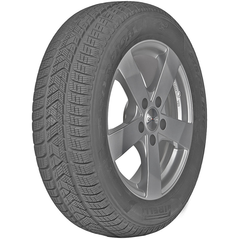 opona samochodowa zimowa Pirelli SCORPION WINTER w rozmiarze 255/60R20 z indeksem nośności 113 i prędkości V - widok z boku