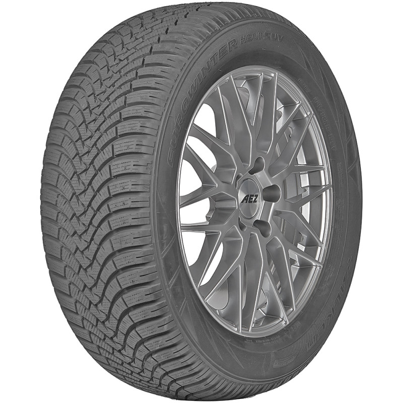 opona samochodowa zimowa Falken EUROWINTER HS 01 SUV w rozmiarze 225/55R19 z indeksem nośności 99 i prędkości V - widok z boku