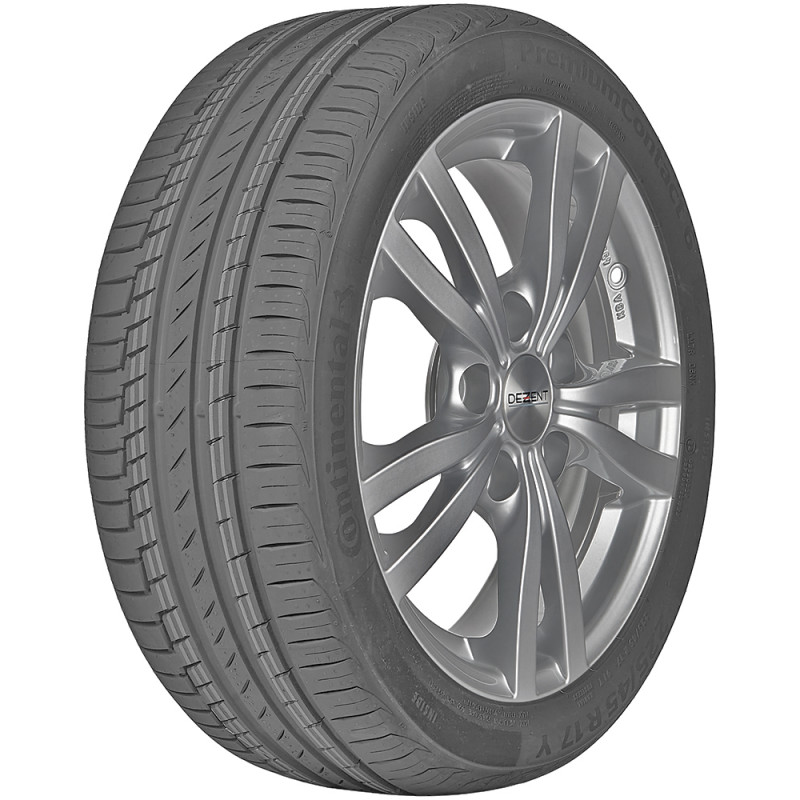 opona samochodowa letnia Continental PREMIUMCONTACT 6 w rozmiarze 225/45R19 z indeksem nośności 96 i prędkości W - widok z boku