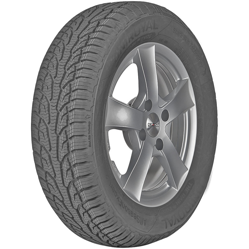 opona samochodowa całoroczna Uniroyal ALLSEASONEXPERT 2 w rozmiarze 225/55R18 102V - widok z boku