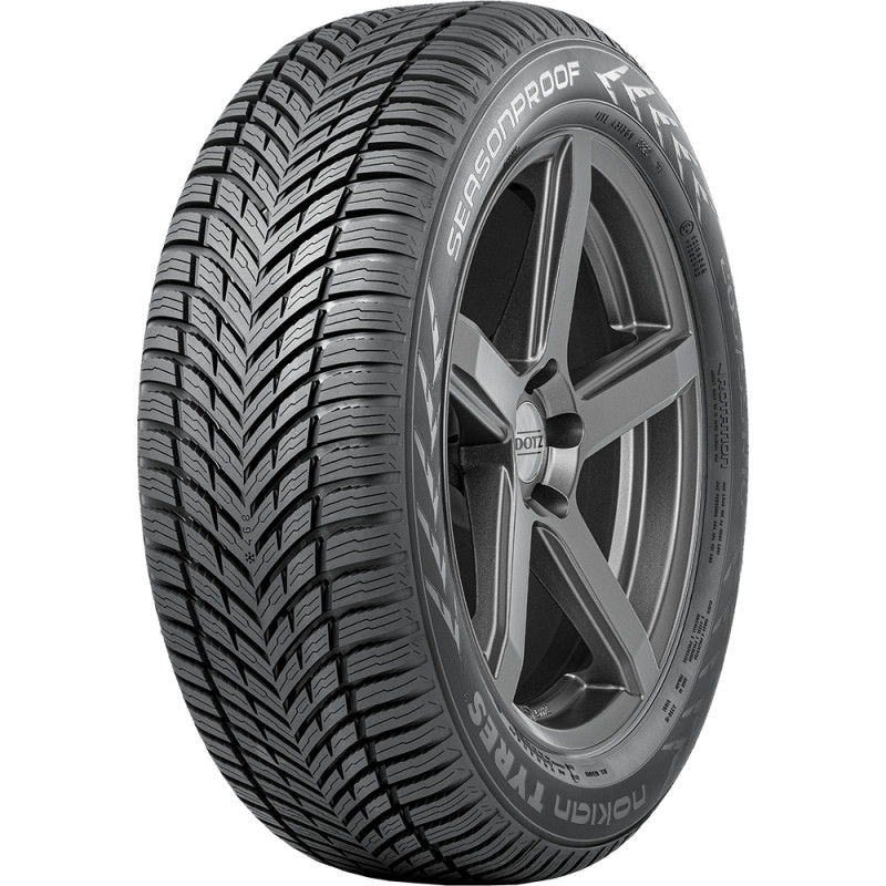 opona samochodowa całoroczna Nokian NOKIAN SEASONPROOF w rozmiarze 215/45R17 z indeksem nośności 91 i prędkości W