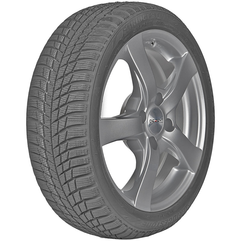 opona samochodowa zimowa Bridgestone BLIZZAK LM001 w rozmiarze 235/45R17 z indeksem nośności 97 i prędkości V - widok z boku