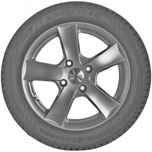 opona całoroczna do samochodów osobowych Goodyear VECTOR 4SEASONS G2 w rozmiarze 215/60R16 99V - widok z profilu