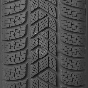 opona zimowa Pirelli SCORPION WINTER w rozmiarze 235/45R20 z indeksem nośności 100 i prędkości V - widok bieżnika