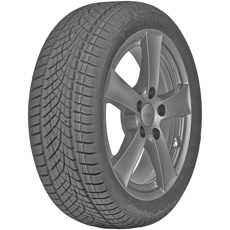 opona samochodowa zimowa Goodyear ULTRAGRIP PERFORMANCE+ w rozmiarze 235/55R19 105T - widok z boku