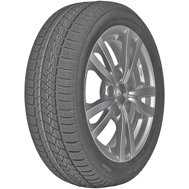 opona samochodowa zimowa Continental CONTIWINTERCONTACT TS830 P w rozmiarze 195/65R16 92H - widok z boku