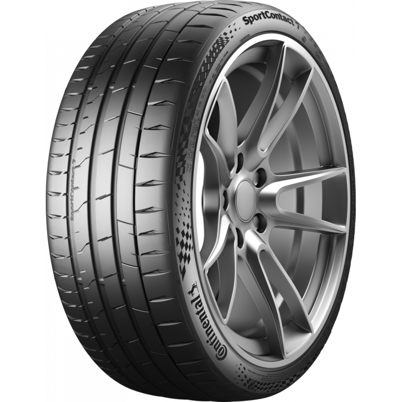 opona samochodowa letnia Continental SPORTCONTACT 7 w rozmiarze 265/40R22 z indeksem nośności 106 i prędkości Y