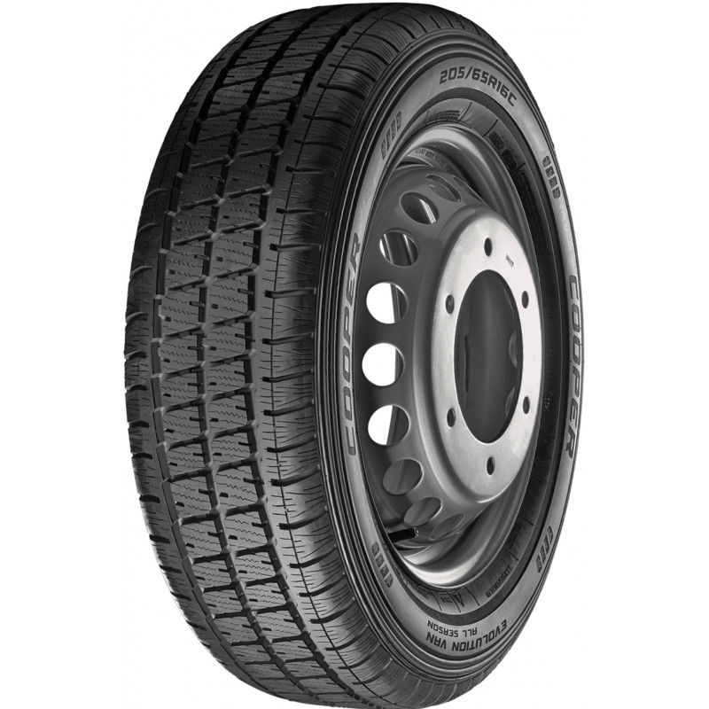 opona samochodowa całoroczna Cooper EVOLUTION VAN AS w rozmiarze 195/60R16 z indeksem nośności 99/97 i prędkości H