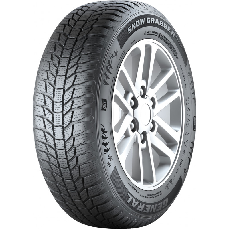 opona samochodowa zimowa General SNOW GRABBER PLUS w rozmiarze 215/50R18 z indeksem nośności 92 i prędkości V