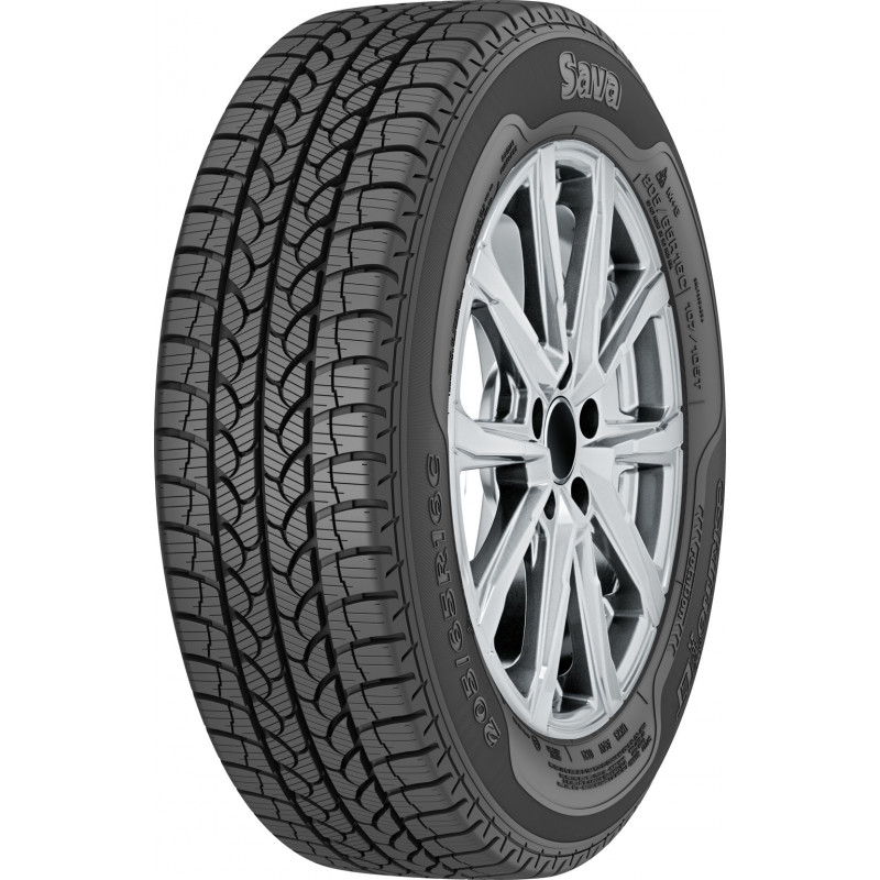 opona samochodowa zimowa Sava ESKIMO LT w rozmiarze 215/60R16 z indeksem nośności 103 i prędkości T