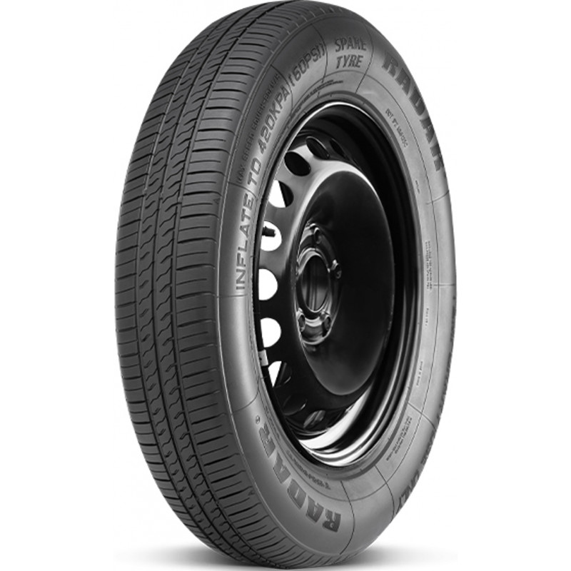 opona samochodowa letnia Radar RST SPARE TYRE w rozmiarze 125/80R16 z indeksem nośności 97 i prędkości M