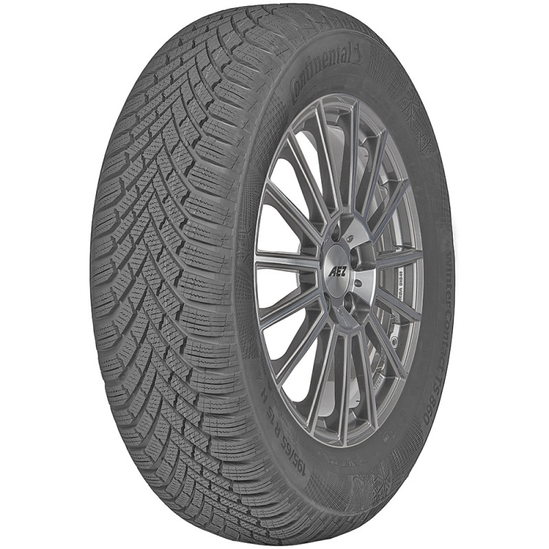 opona samochodowa zimowa Continental WINTERCONTACT TS 860 w rozmiarze 155/70R13 75T - widok z boku