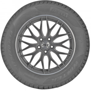 opona osobowa Pirelli CINTURATO WINTER w rozmiarze 195/65R15 z indeksem nośności 91 i prędkości T - widok z profilu