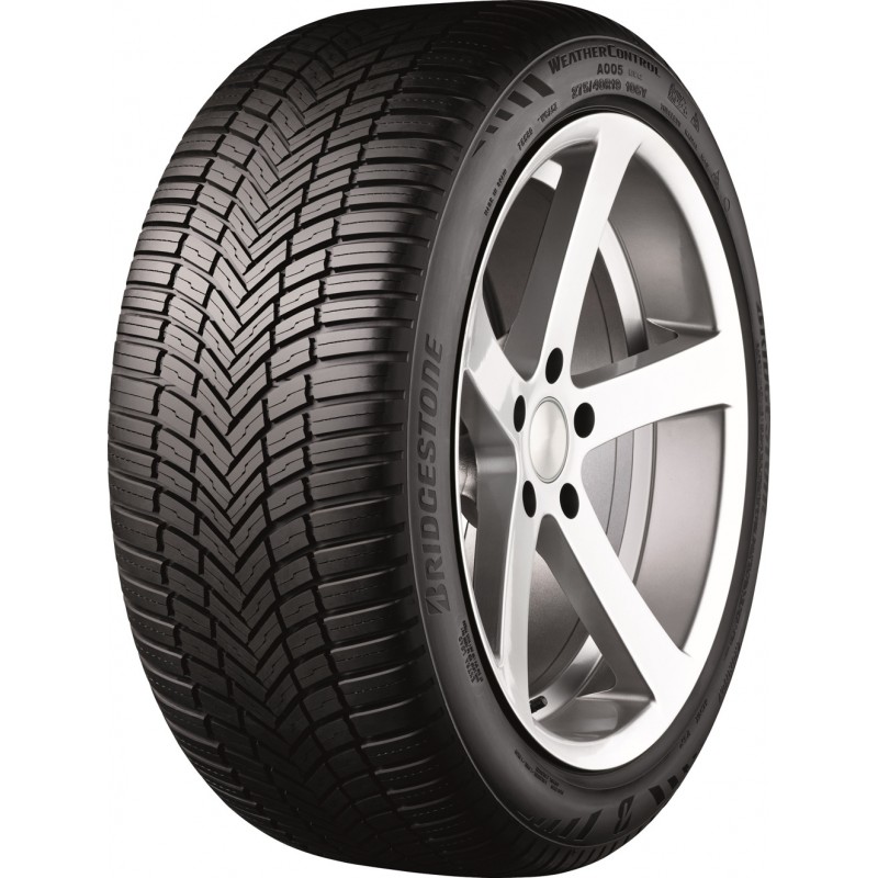 opona samochodowa całoroczna Bridgestone A005 Weather Control Evo w rozmiarze 255/45R20 z indeksem nośności 105 i prędkości Y