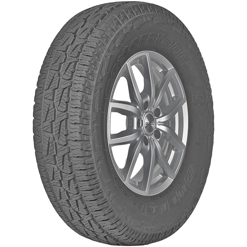 opona samochodowa letnia Bridgestone Dueler AT 001 w rozmiarze 225/60R17 z indeksem nośności 103 i prędkości H - widok z boku