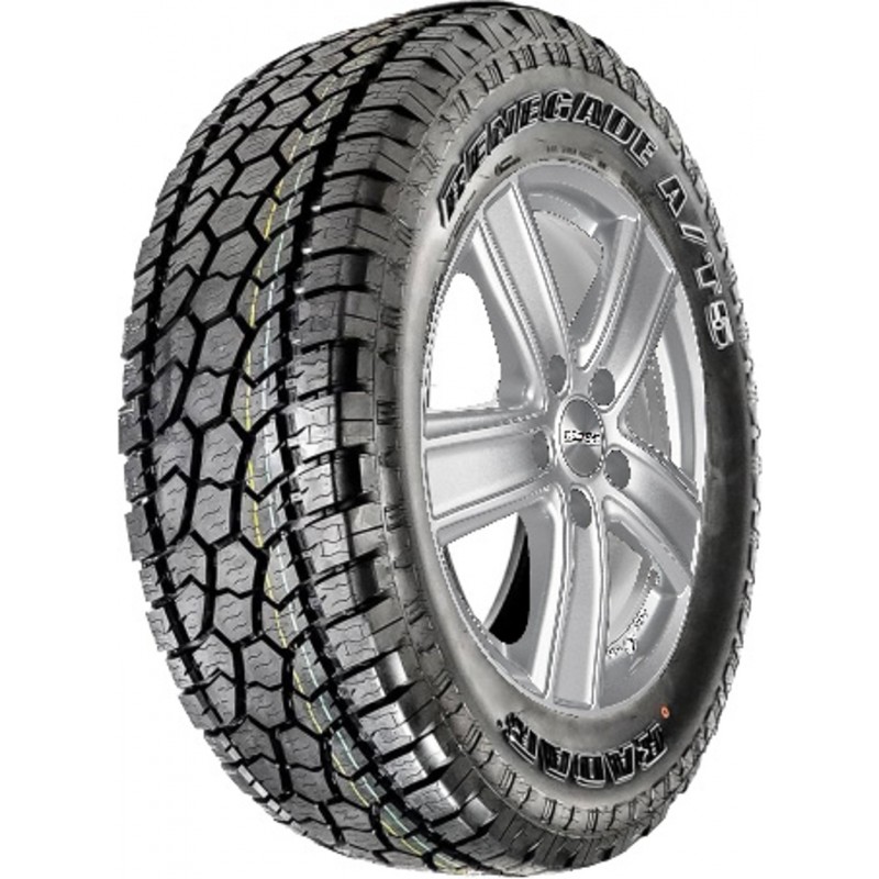 opona samochodowa całoroczna Radar Renegade A/T-5 w rozmiarze 205/70R15 z indeksem nośności 100 i prędkości H