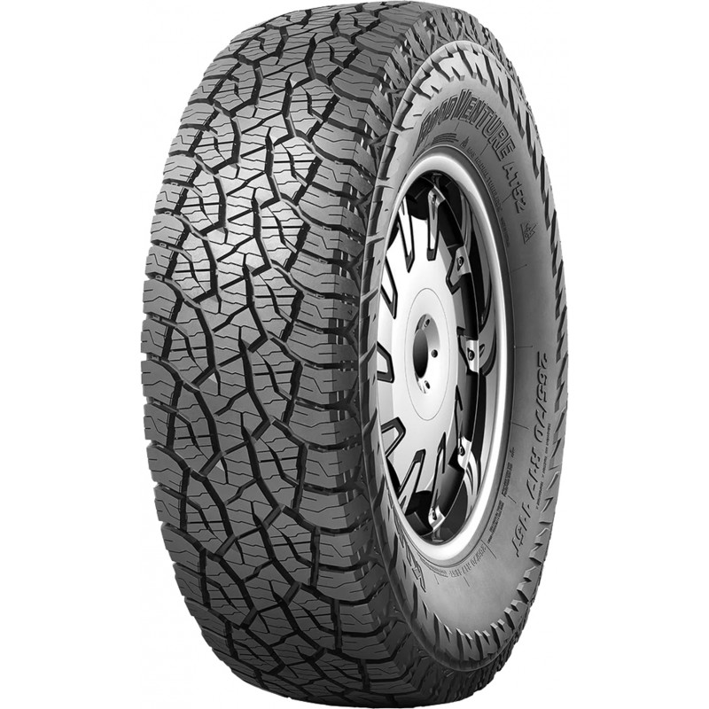 opona samochodowa całoroczna Kumho Road Venture AT52 w rozmiarze 265/60R18 z indeksem nośności 110 i prędkości T