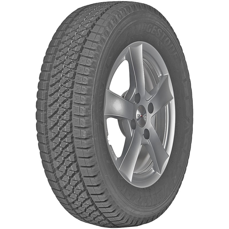 opona samochodowa zimowa Bridgestone Blizzak W810 w rozmiarze 205/75R16 z indeksem nośności 110 i prędkości R - widok z boku