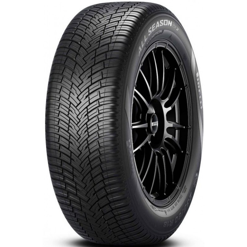 opona samochodowa całoroczna Pirelli Scorpion All Season SF2 w rozmiarze 265/45R21 z indeksem nośności 108 i prędkości H