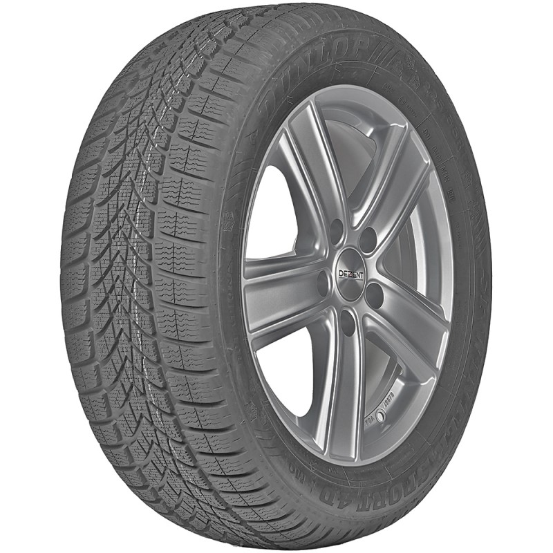 opona samochodowa zimowa Dunlop SP Winter Sport 4D w rozmiarze 275/30R21 z indeksem nośności 98 i prędkości W - widok z boku