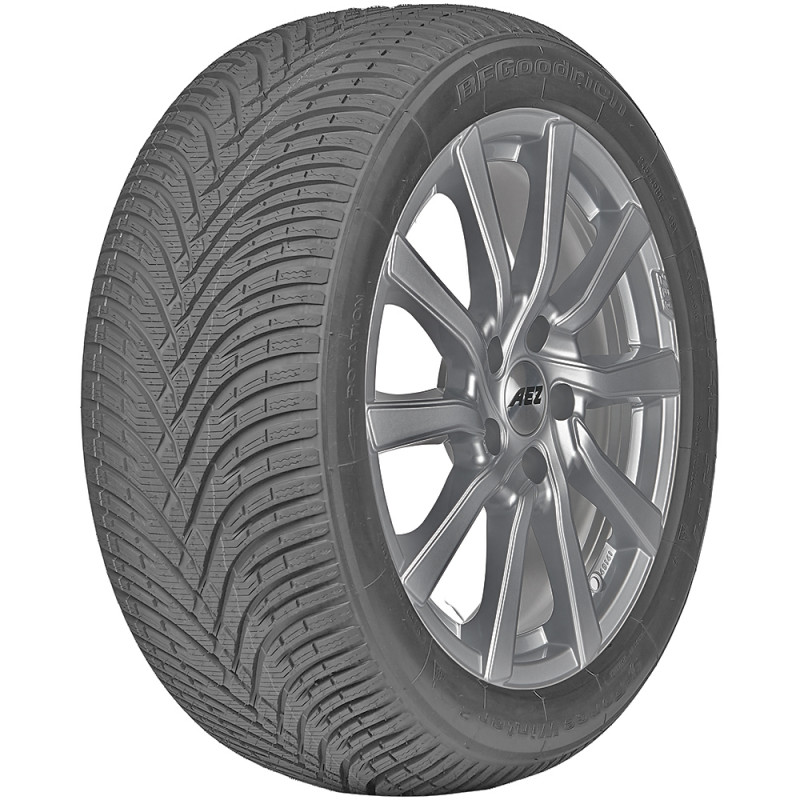 opona samochodowa zimowa BFGoodrich G FORCE WINTER 2 w rozmiarze 205/50R17 z indeksem nośności 93 i prędkości V - widok z boku