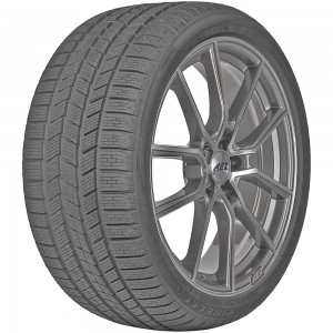 opona samochodowa zimowa Pirelli SCORPION ICE & SNOW w rozmiarze 295/40R20 z indeksem nośności 110 i prędkości V - widok z boku