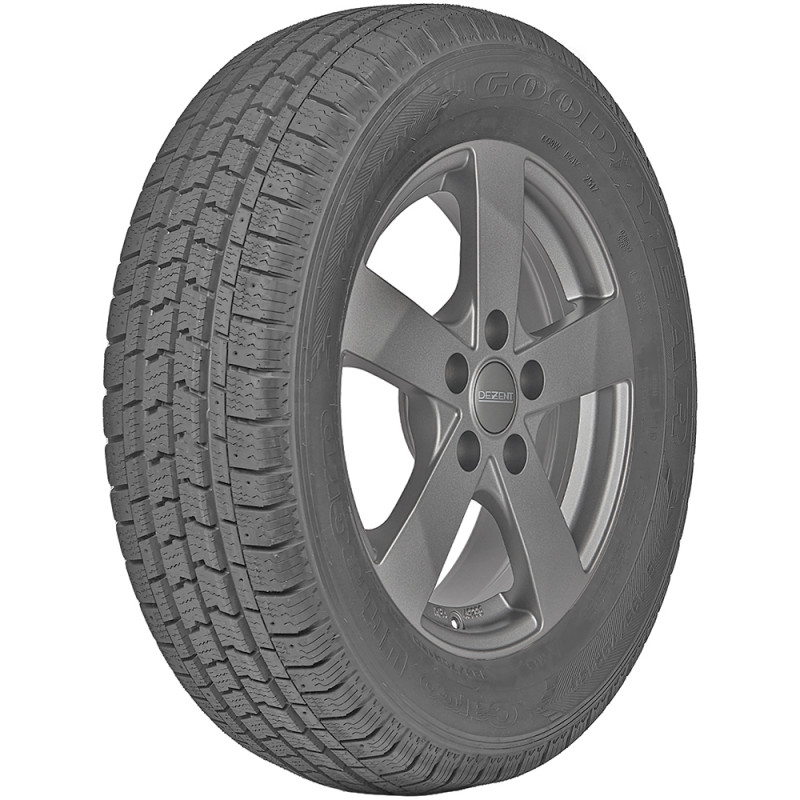 opona samochodowa zimowa Goodyear CARGO ULTRA GRIP 2 w rozmiarze 195/65R16 z indeksem nośności 104 i prędkości T - widok z boku