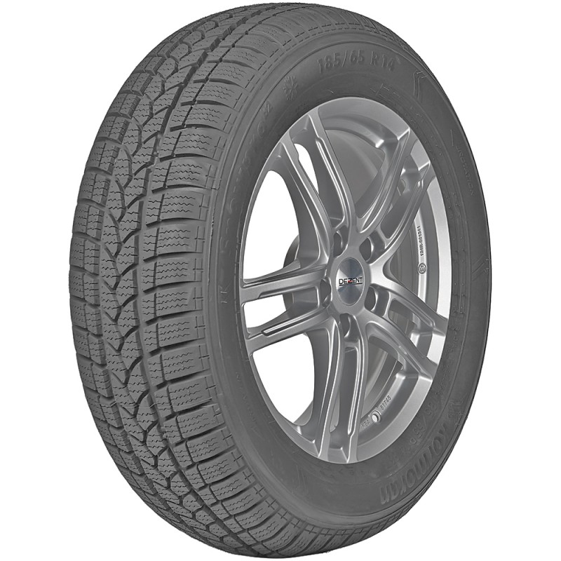 opona samochodowa zimowa Kormoran SNOWPRO B2 w rozmiarze 155/65R14 z indeksem nośności 75 i prędkości T - widok z boku