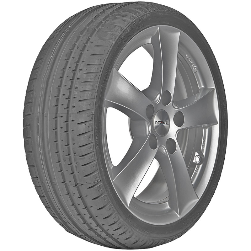 opona samochodowa letnia Continental CONTISPORTCONTACT 2 w rozmiarze 265/40R21 105Y - widok z boku