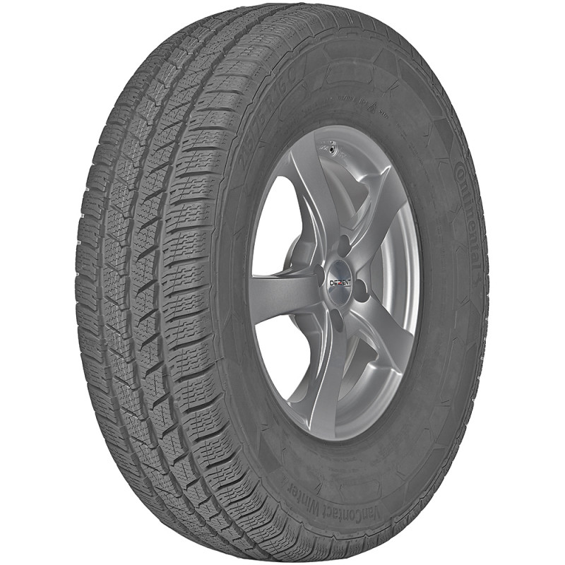 opona samochodowa zimowa Continental VANCONTACT WINTER w rozmiarze 185/75R16 104/102R - widok z boku