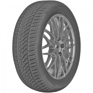 opona samochodowa zimowa Dunlop WINTER SPORT 5 w rozmiarze 215/45R17 z indeksem nośności 91 i prędkości V - widok z boku