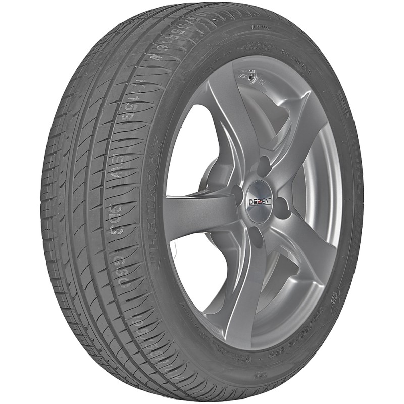 opona samochodowa letnia Hankook VENTUS PRIME2 K115B w rozmiarze 195/55R16 z indeksem nośności 87 i prędkości W - widok z boku