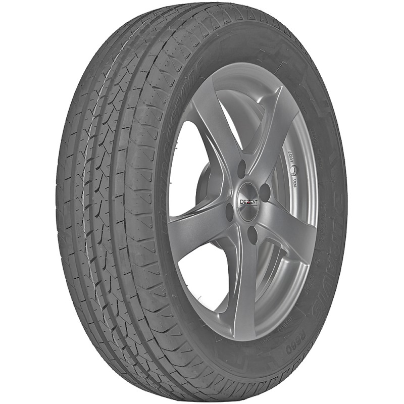 opona samochodowa letnia Bridgestone DURAVIS R660 w rozmiarze 215/60R16 z indeksem nośności 103 i prędkości T - widok z boku