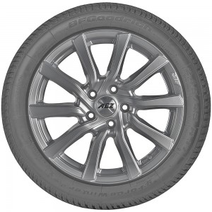 opona do samochodów osobowych BFGoodrich G FORCE WINTER 2 w rozmiarze 215/45R17 91H - widok z profilu