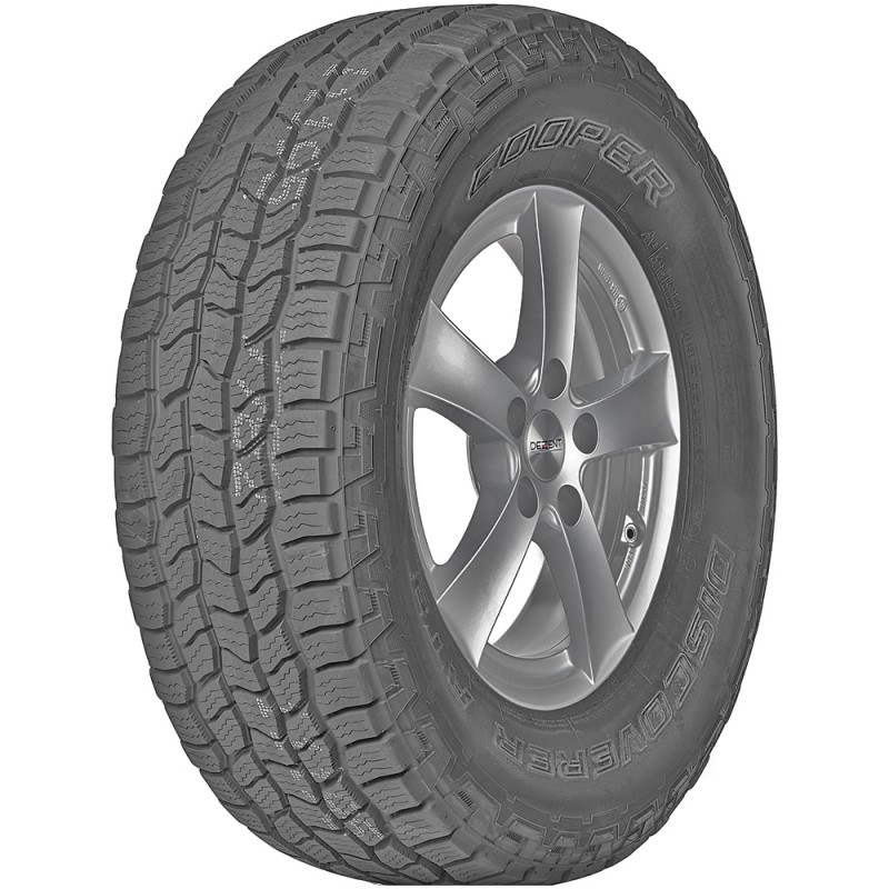 opona samochodowa całoroczna Cooper DISCOVERER A/T3 4S w rozmiarze 225/75R16 104T - widok z boku